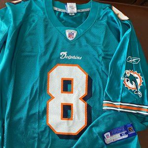 Authentic NFL Miami Dolphin #8 Culpepper XL Jersey /Never Worn